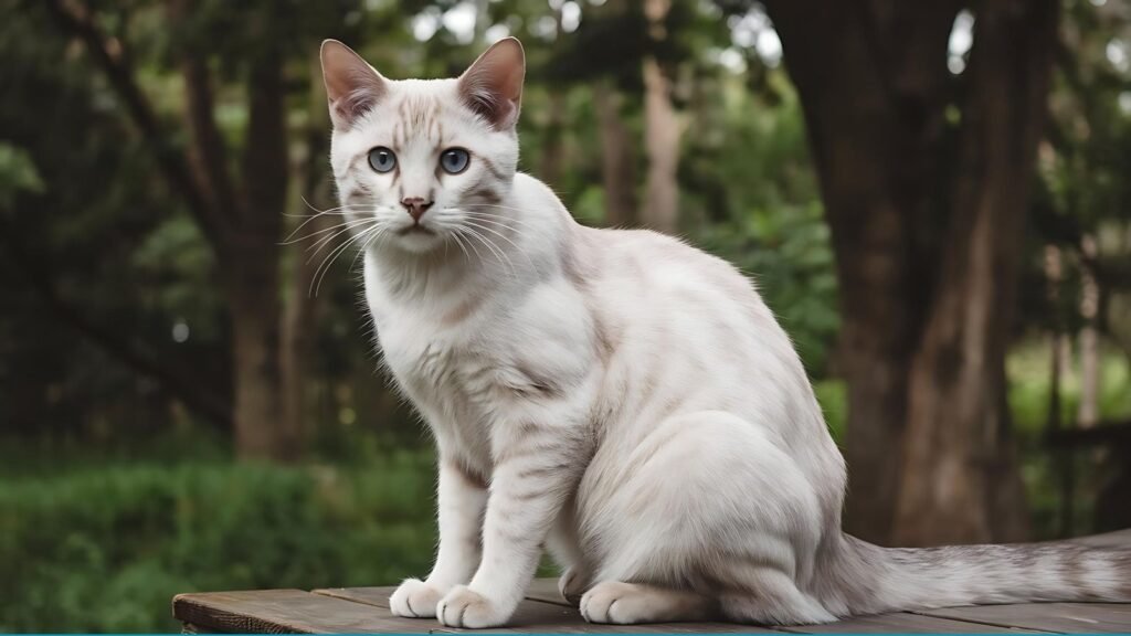 Bengal White Cat